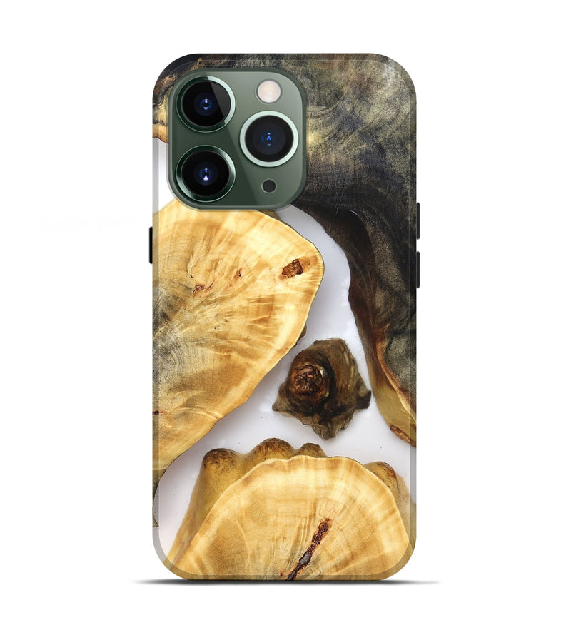iPhone 13 Pro Wood Live Edge Phone Case - Xyla (Clear, 821811)