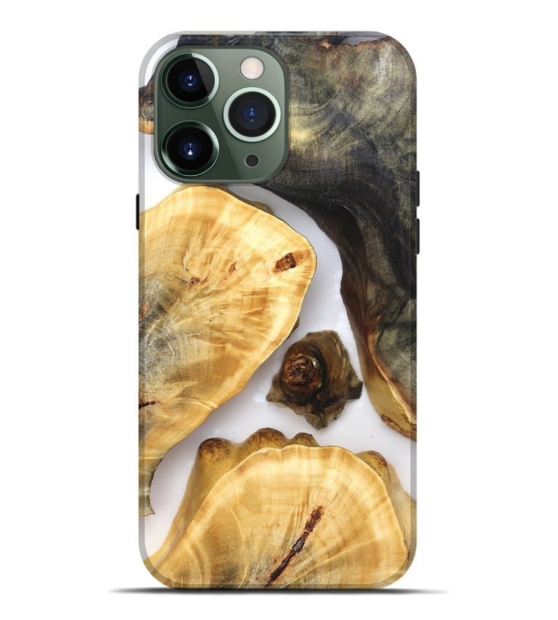 iPhone 13 Pro Max Wood Live Edge Phone Case - Xyla (Clear, 821811)