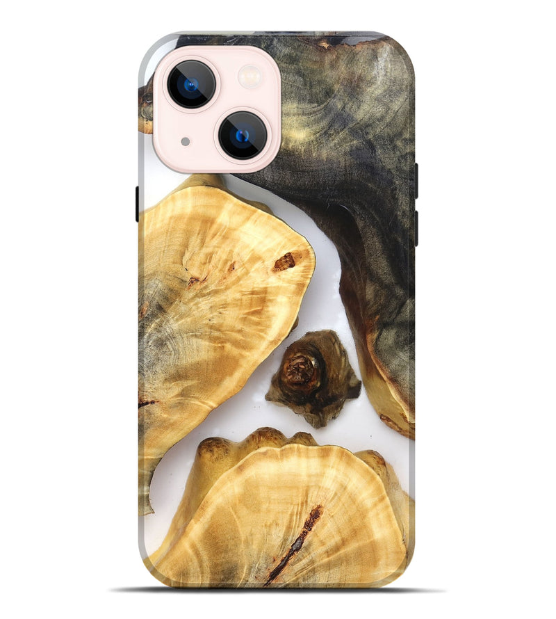 iPhone 14 Plus Wood Live Edge Phone Case - Xyla (Clear, 821811)