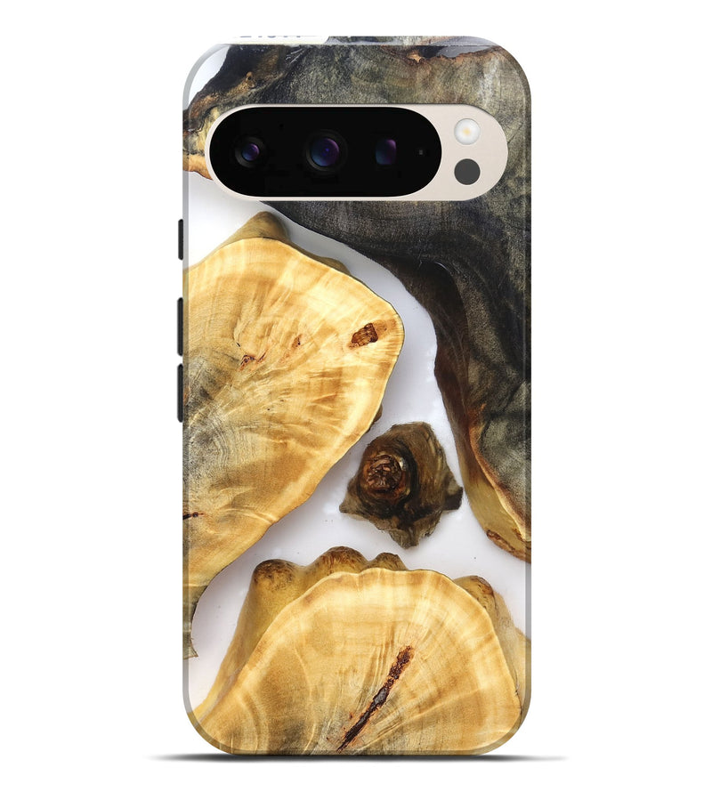 Pixel 10 Pro XL Wood Live Edge Phone Case - Xyla (Clear, 821811)