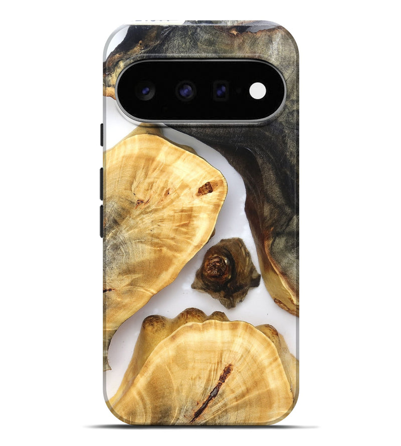 Pixel 11 Pro XL Wood Live Edge Phone Case - Xyla (Clear, 821811)