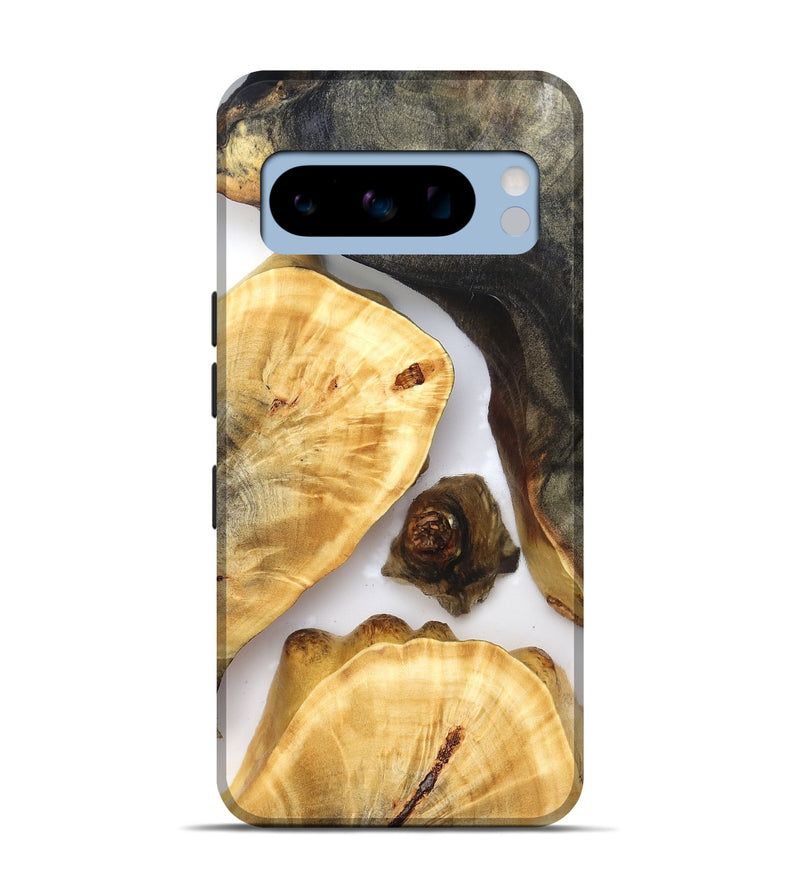 Pixel 8 Pro Wood Live Edge Phone Case - Xyla (Clear, 821811)