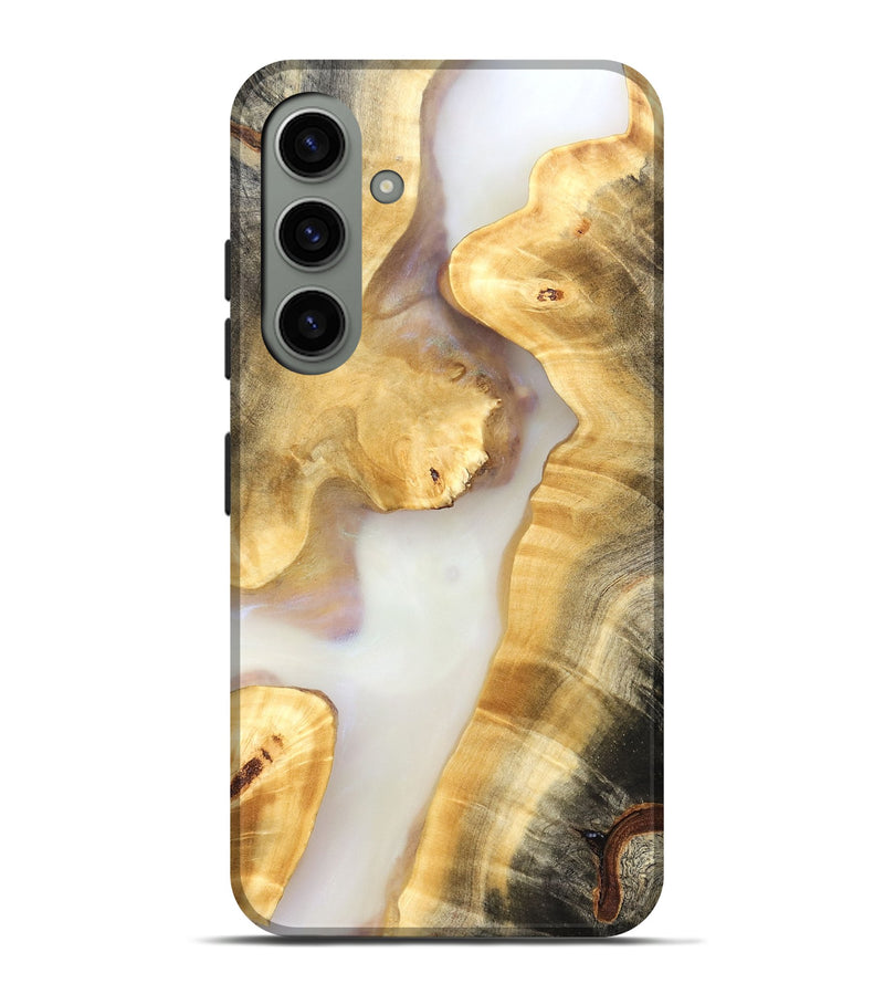 Galaxy S24 Plus Wood Live Edge Phone Case - Sofia (Clear, 821812)