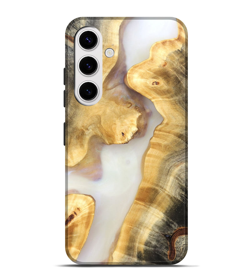 Galaxy S25 Plus Wood Live Edge Phone Case - Sofia (Clear, 821812)