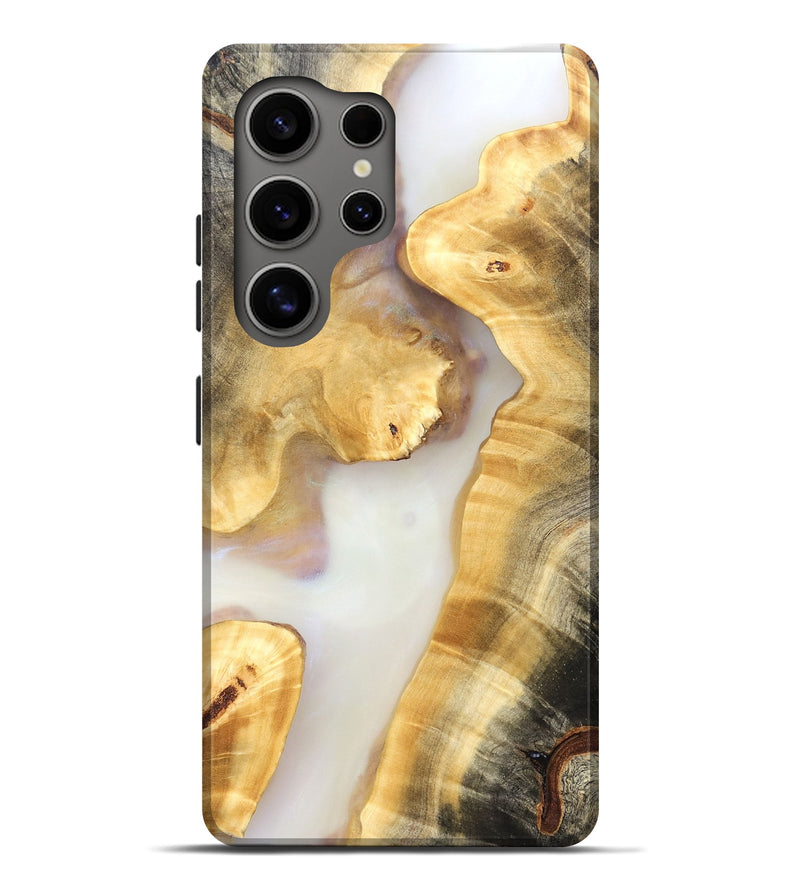 Galaxy S25 Ultra Wood Live Edge Phone Case - Sofia (Clear, 821812)