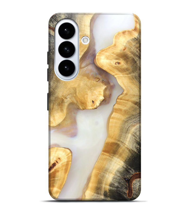 Galaxy S26 Plus Wood Live Edge Phone Case - Sofia (Clear, 821812)