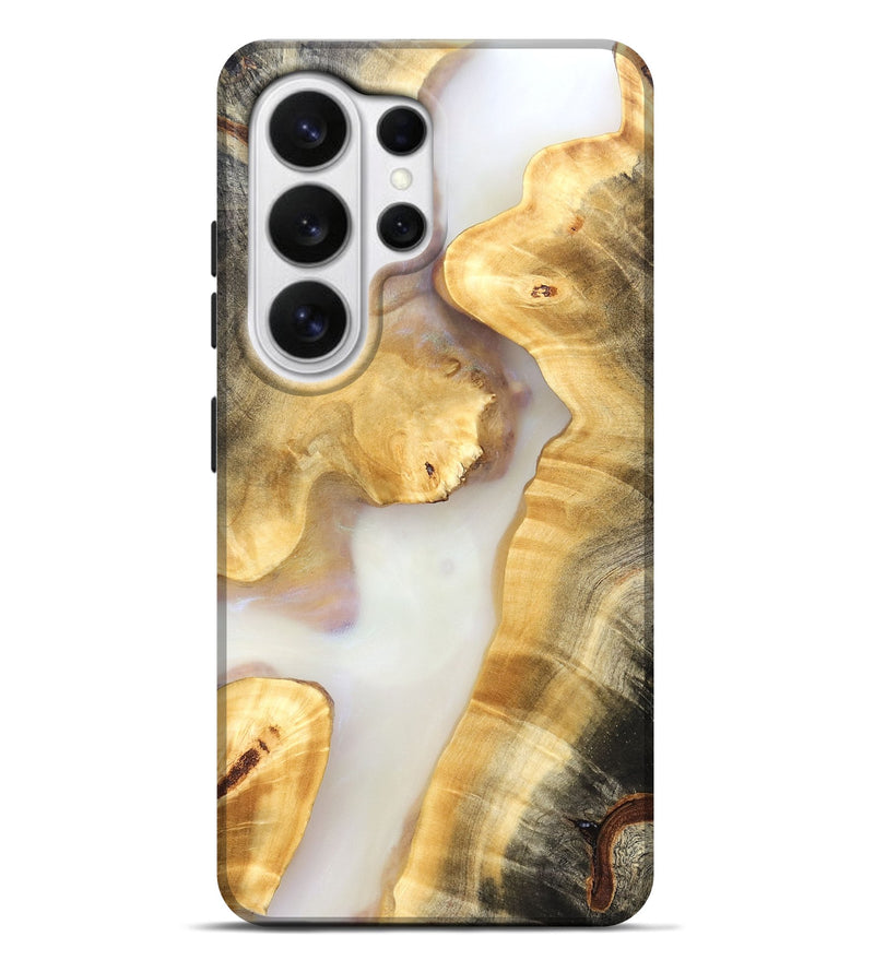 Galaxy S26 Ultra Wood Live Edge Phone Case - Sofia (Clear, 821812)