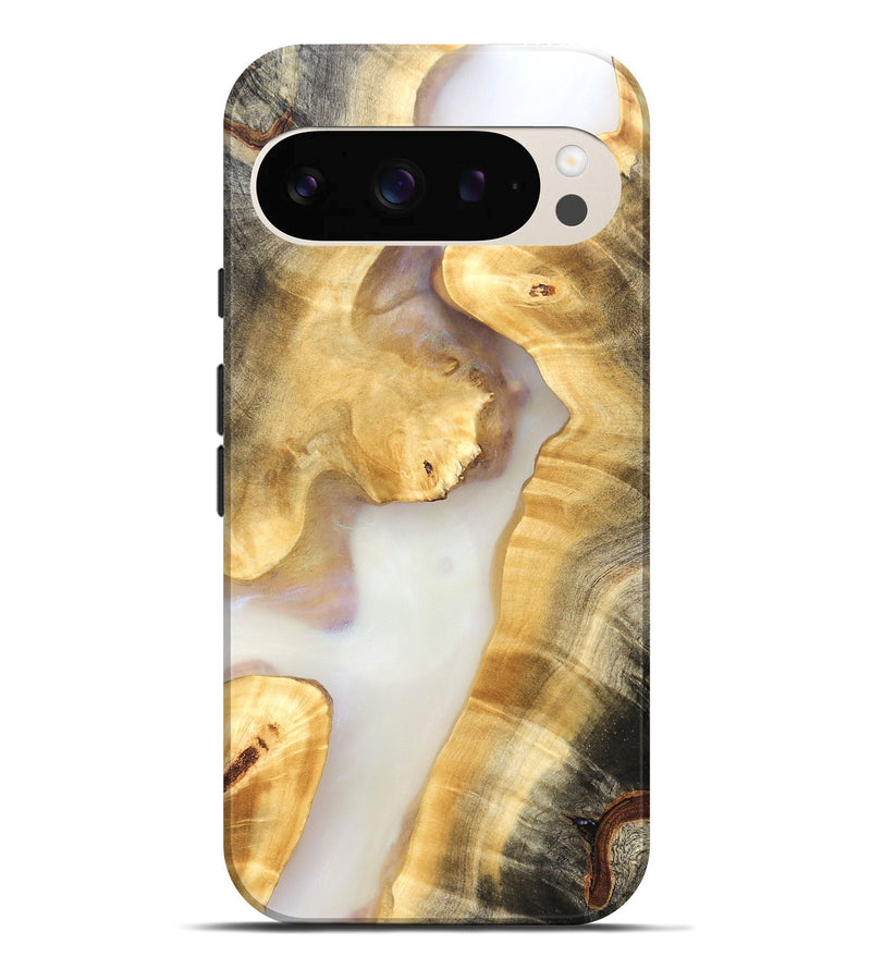 Pixel 10 Pro XL Wood Live Edge Phone Case - Sofia (Clear, 821812)