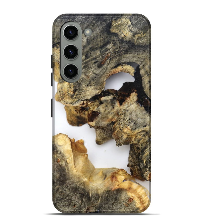 Galaxy S23 Plus Wood Live Edge Phone Case - Briella (Clear, 821813)