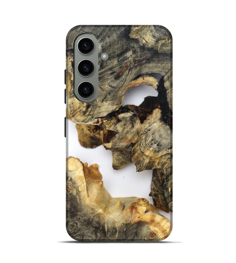 Galaxy S24 Wood Live Edge Phone Case - Briella (Clear, 821813)