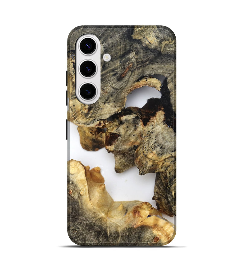 Galaxy S25 Wood Live Edge Phone Case - Briella (Clear, 821813)
