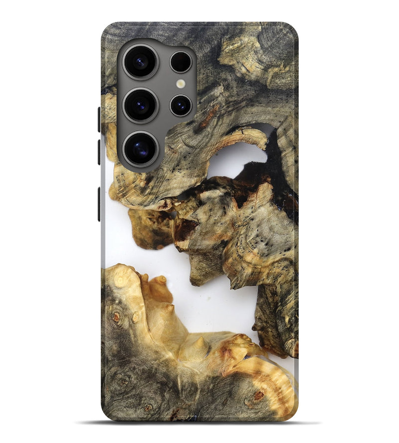 Galaxy S25 Ultra Wood Live Edge Phone Case - Briella (Clear, 821813)