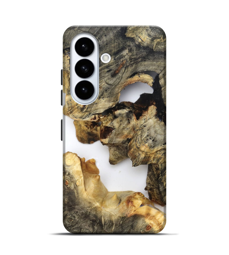 Galaxy S26 Wood Live Edge Phone Case - Briella (Clear, 821813)