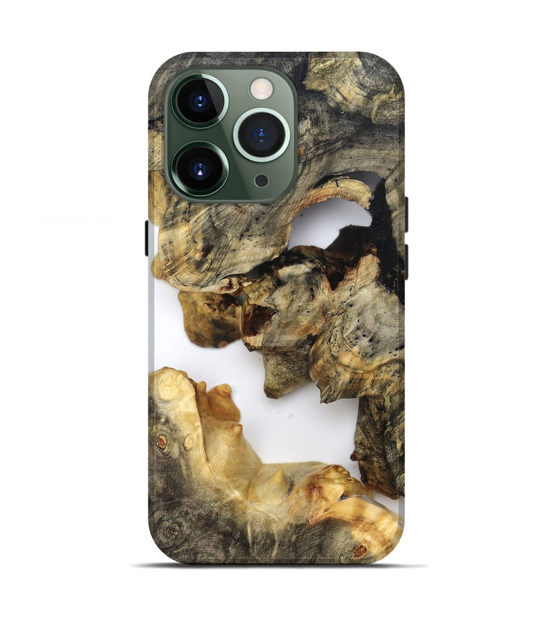 iPhone 13 Pro Wood Live Edge Phone Case - Briella (Clear, 821813)