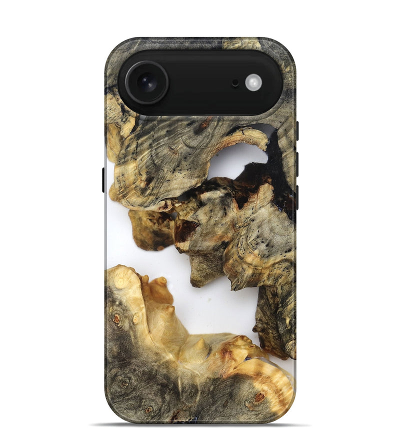iPhone 17 Air Wood Live Edge Phone Case - Briella (Clear, 821813)