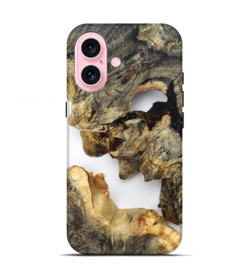 iPhone 17 Wood Live Edge Phone Case - Briella (Clear, 821813)