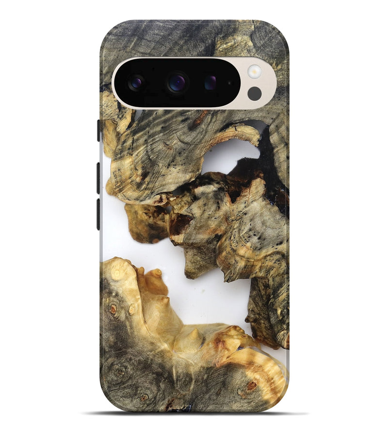 Pixel 10 Pro XL Wood Live Edge Phone Case - Briella (Clear, 821813)