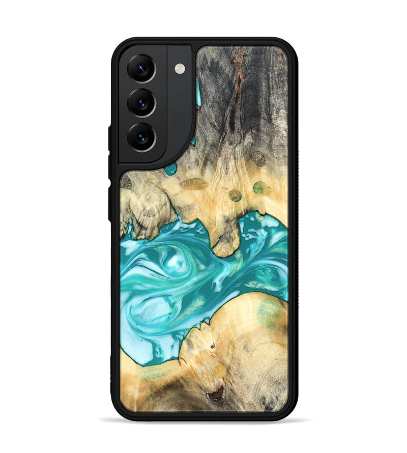 Galaxy S22 Plus Wood Phone Case - Hilary (Green, 821818)