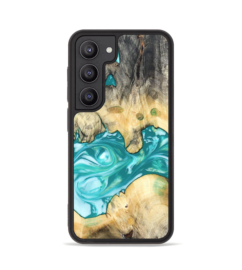 Galaxy S23 Wood Phone Case - Hilary (Green, 821818)