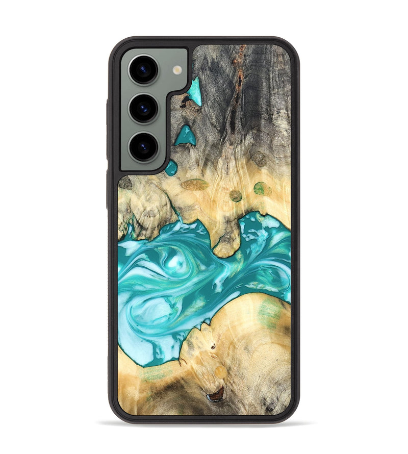 Galaxy S23 Plus Wood Phone Case - Hilary (Green, 821818)