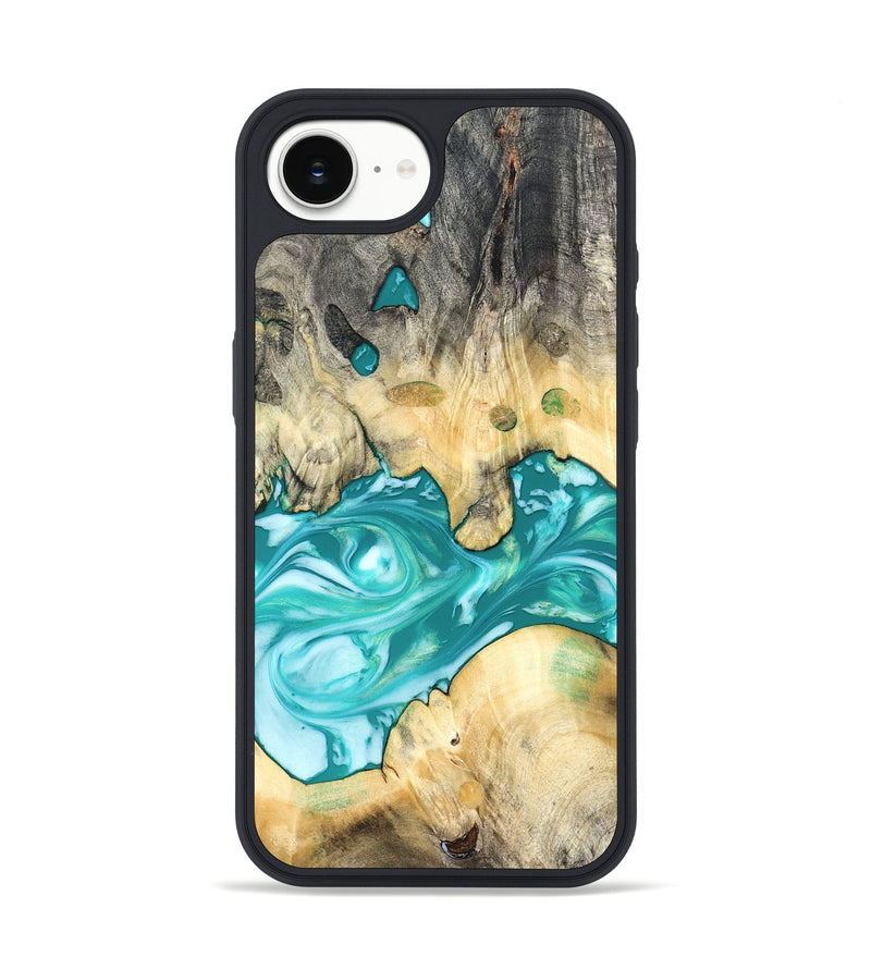 iPhone 16e Wood Phone Case - Hilary (Green, 821818)