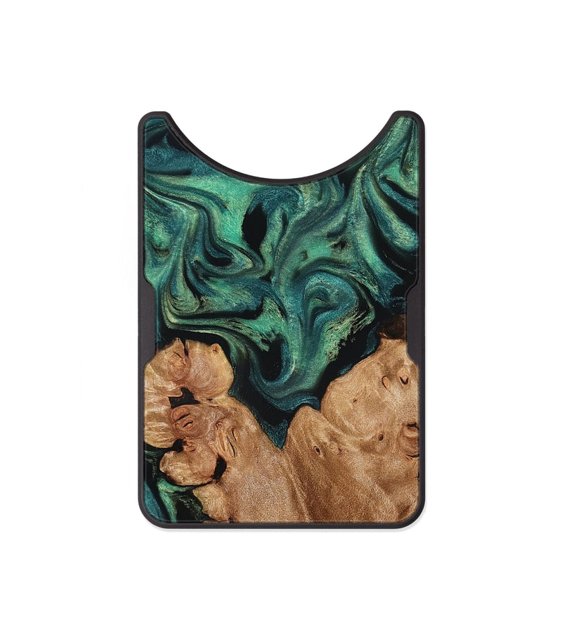 Alloy Wood Wallet - Cliff (Green, 821819)