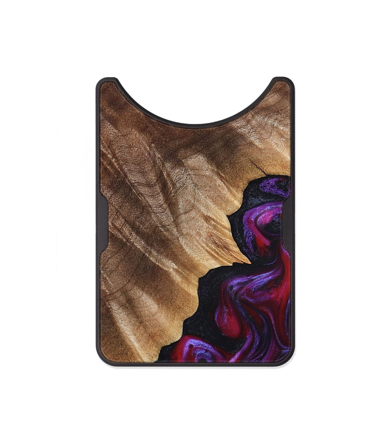 Alloy Wood Wallet - Jordin (Red, 821823)