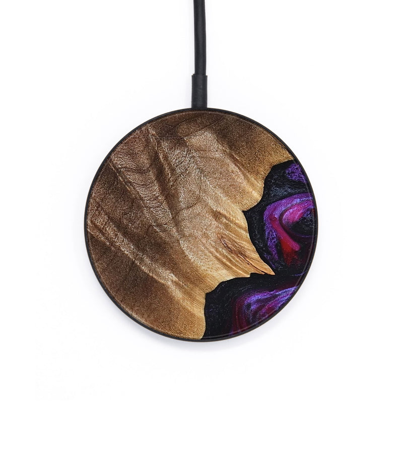 Circle Wood Wireless Charger - Jordin (Red, 821823)