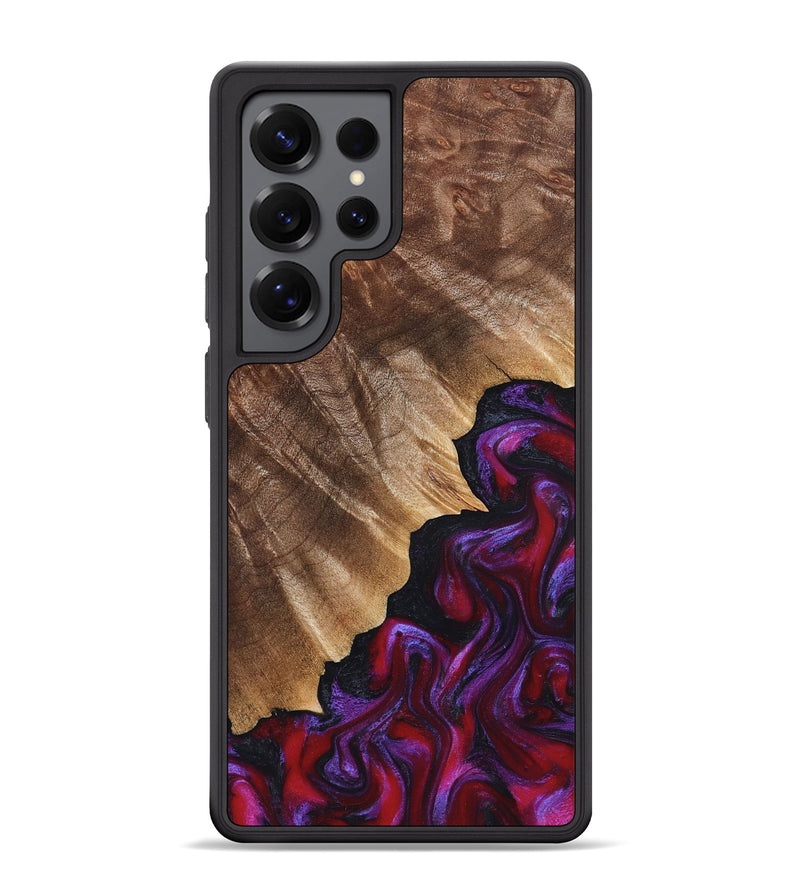 Galaxy S25 Ultra Wood Phone Case - Jordin (Red, 821823)