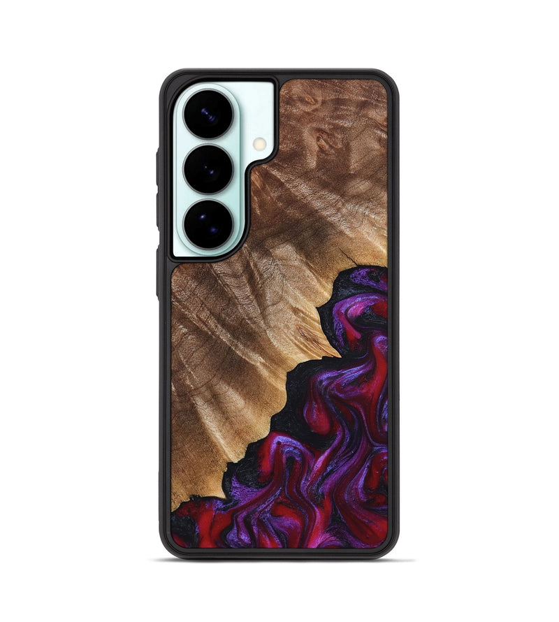 Galaxy S26 Wood Phone Case - Jordin (Red, 821823)
