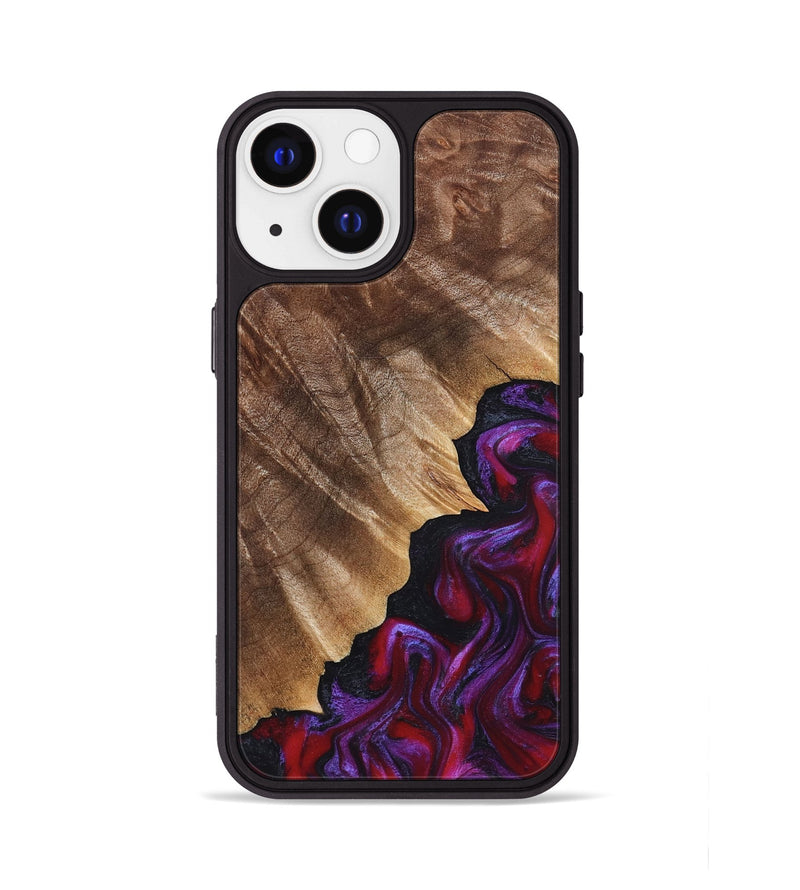 iPhone 13 Wood Phone Case - Jordin (Red, 821823)