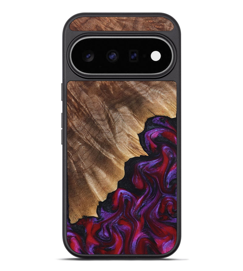 Pixel 11 Pro XL Wood Phone Case - Jordin (Red, 821823)