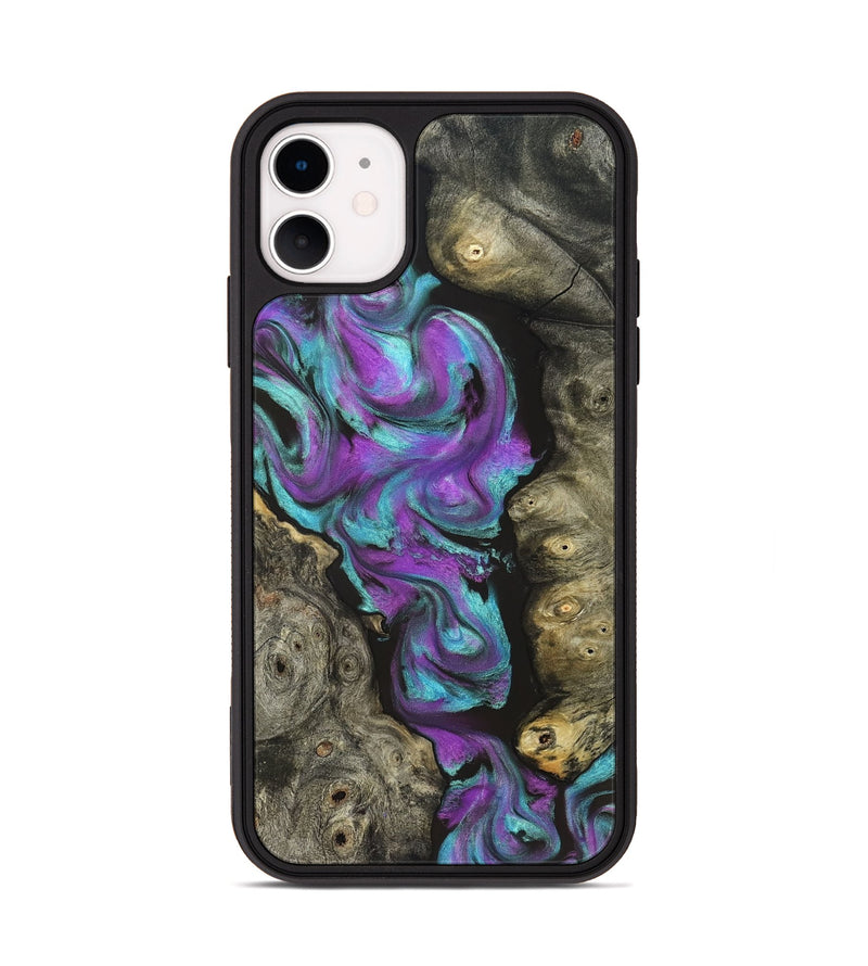 iPhone 11 Wood Phone Case - Savanah (Neon, 821827)