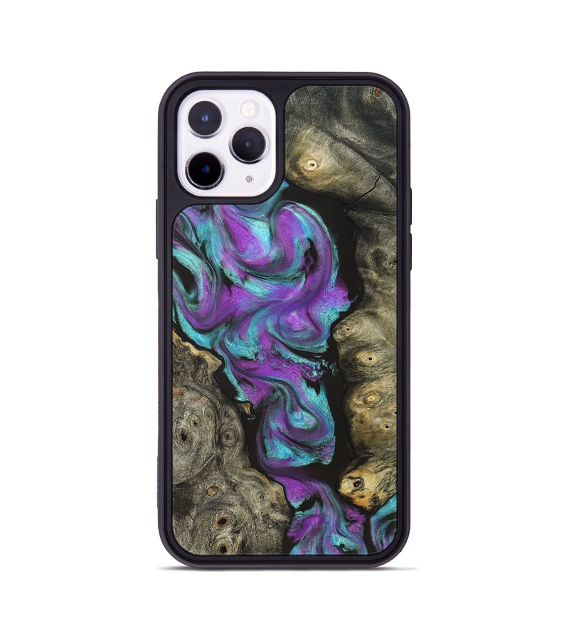 iPhone 11 Pro Wood Phone Case - Savanah (Neon, 821827)