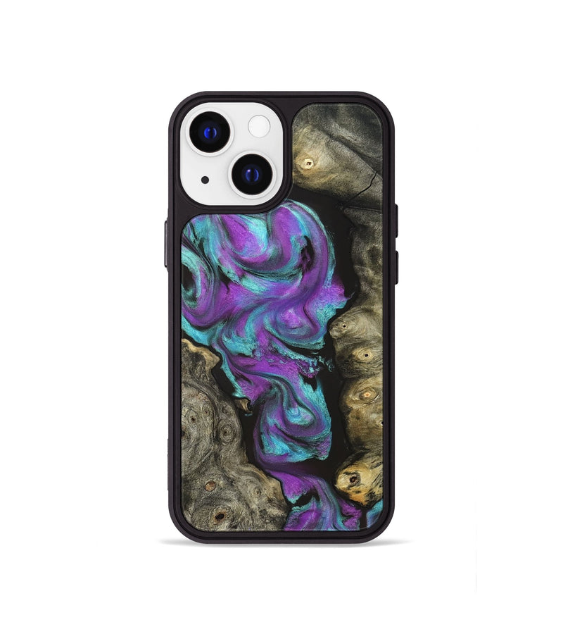 iPhone 13 mini Wood Phone Case - Savanah (Neon, 821827)