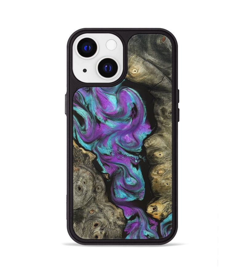 iPhone 13 Wood Phone Case - Savanah (Neon, 821827)