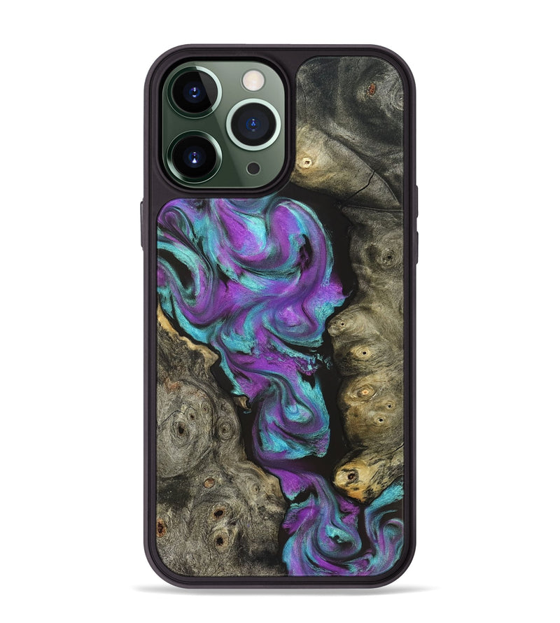 iPhone 13 Pro Max Wood Phone Case - Savanah (Neon, 821827)