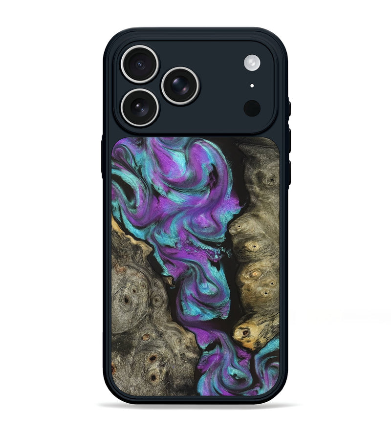 iPhone 17 Pro Max Wood Phone Case - Savanah (Neon, 821827)