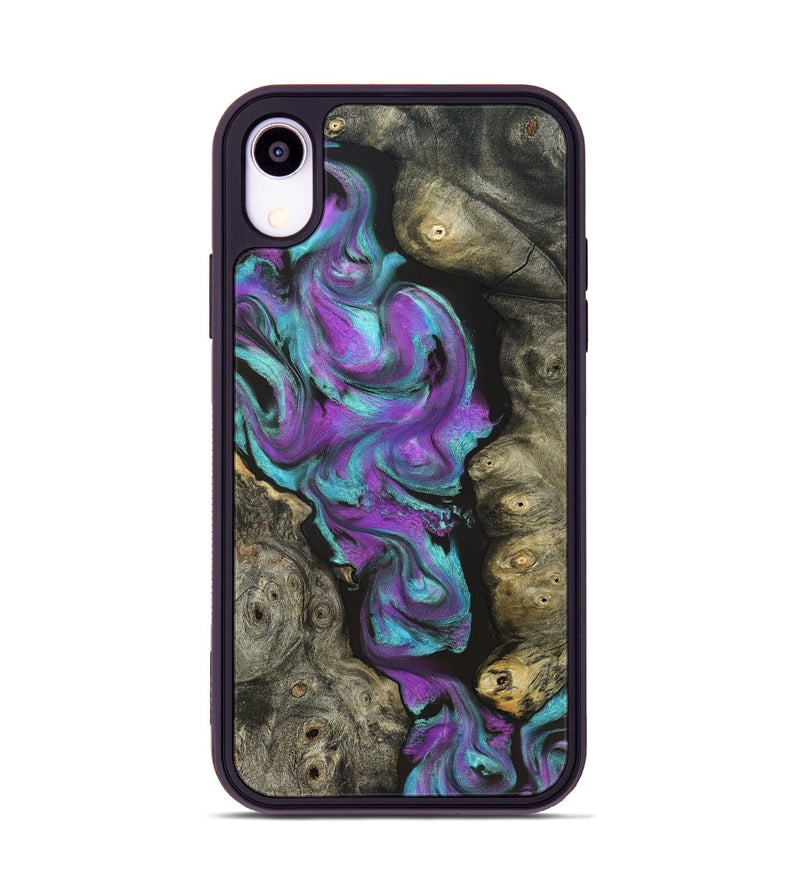 iPhone Xr Wood Phone Case - Savanah (Neon, 821827)