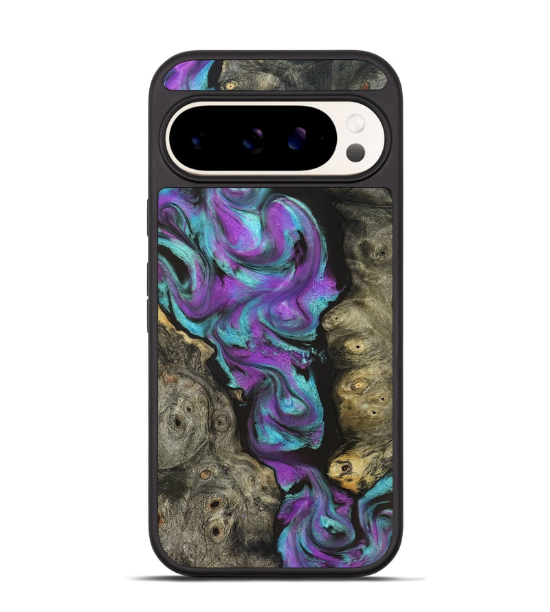 Pixel 9 Wood Phone Case - Savanah (Neon, 821827)