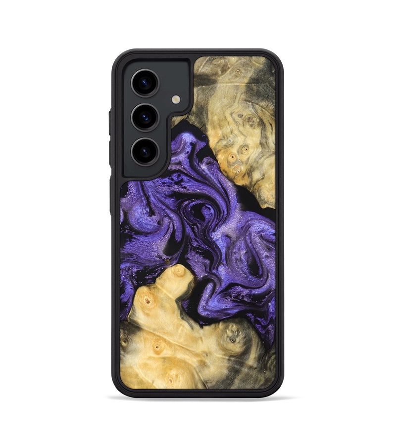 Galaxy S24 Wood Phone Case - Analia (Purple, 821828)