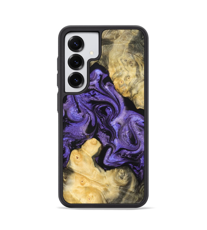 Galaxy S25 Wood Phone Case - Analia (Purple, 821828)