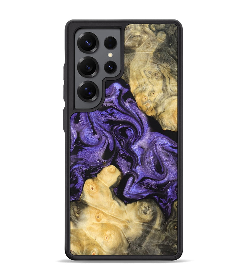 Galaxy S25 Ultra Wood Phone Case - Analia (Purple, 821828)