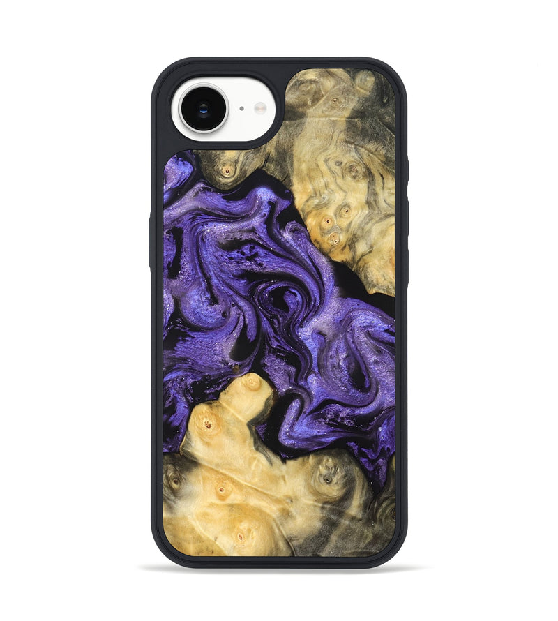 iPhone 16e Wood Phone Case - Analia (Purple, 821828)