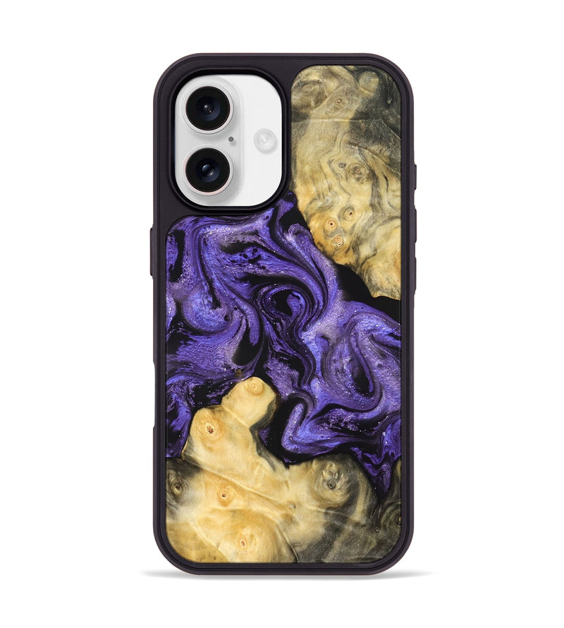 iPhone 17 Wood Phone Case - Analia (Purple, 821828)