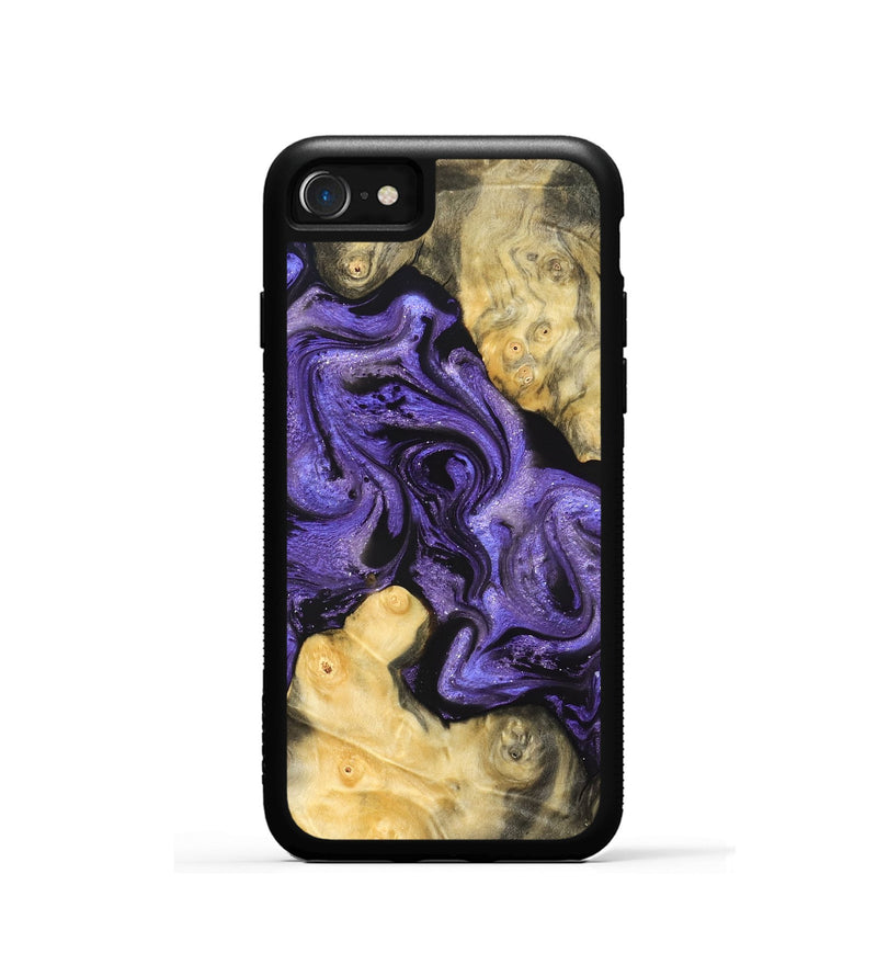 iPhone SE Wood Phone Case - Analia (Purple, 821828)