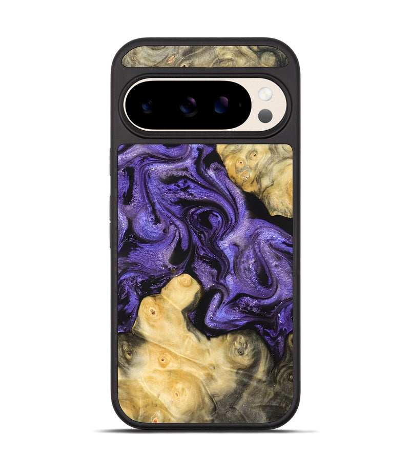 Pixel 10 Wood Phone Case - Analia (Purple, 821828)