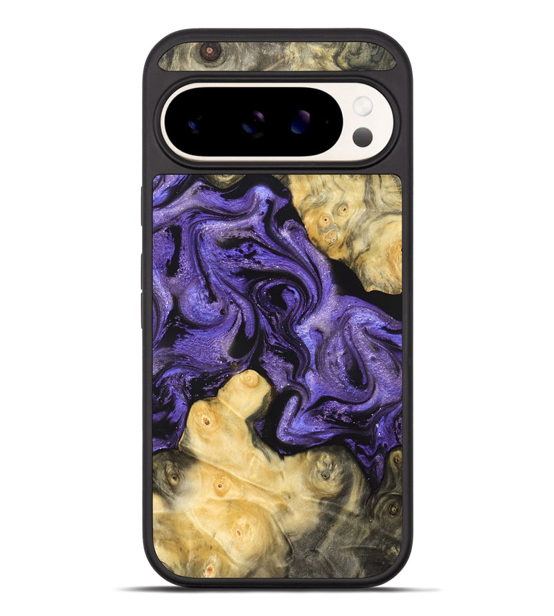 Pixel 10 Pro XL Wood Phone Case - Analia (Purple, 821828)