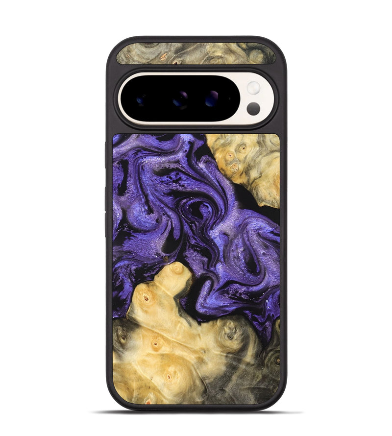 Pixel 9 Pro Wood Phone Case - Analia (Purple, 821828)