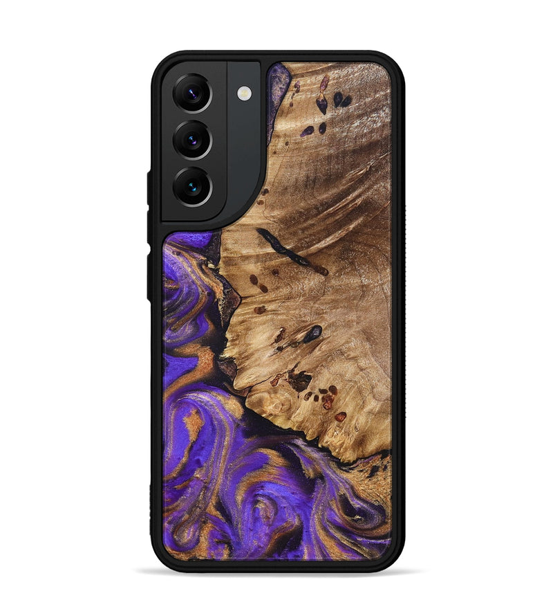 Galaxy S22 Plus Wood Phone Case - Polly (Purple, 821829)